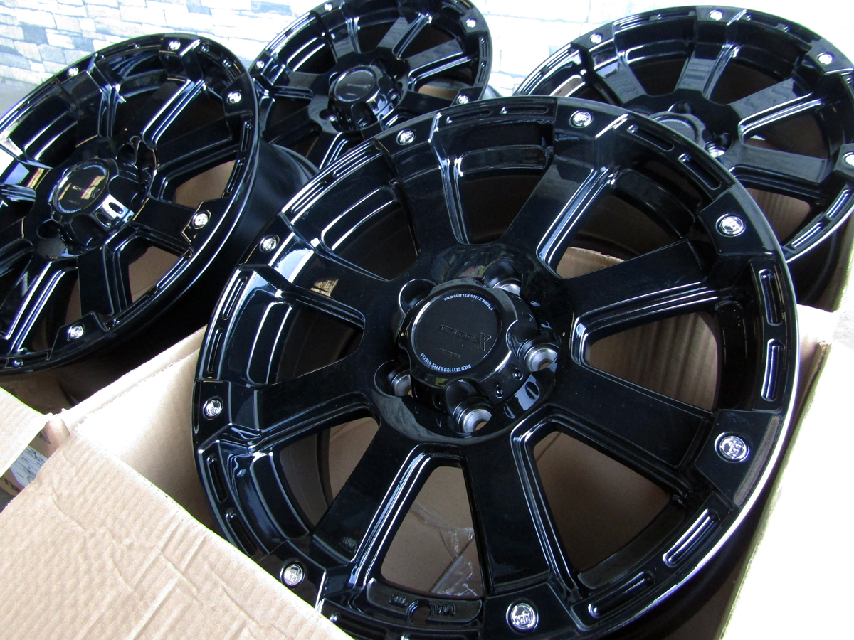 即納 タイヤホイール4本セット 特注色 PRO-POTOR X DD-V6 16×7.0J+35 5 