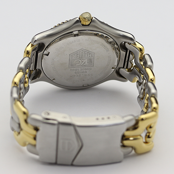 1円 正規品 タグホイヤー セル S95.206M コンビ デイト 200M グレー