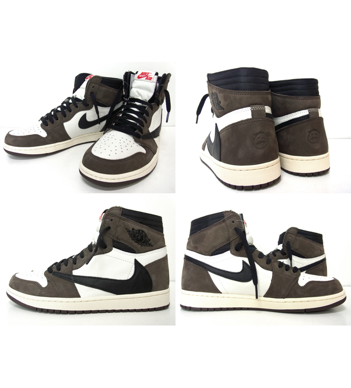 即決【正規/新品】28.5cm NIKE AIR JORDAN 1 × TRAVIS SCOTT 