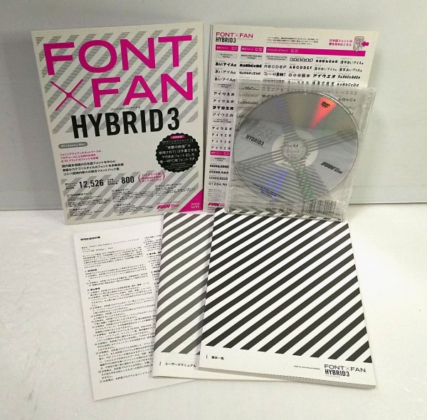 HYBRID - FONT×FAN FAN ハイブリッド 製品情報 FONT : x 3（フォント 