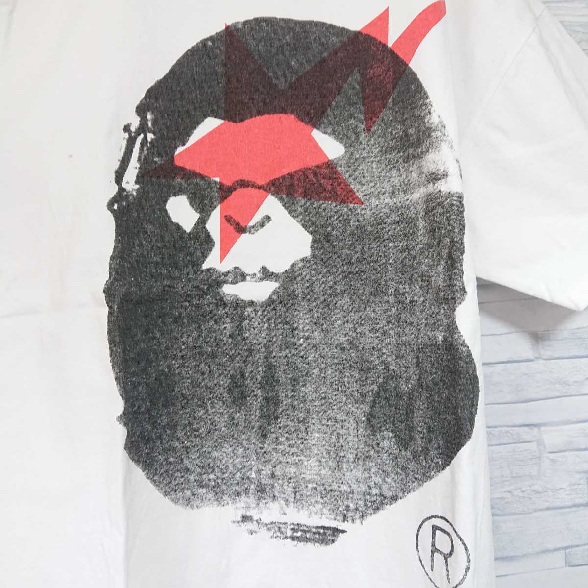 ☆青山限定☆ 初期 手刷り APE エイプ 限定 Tシャツ EXCLUSIVE BAPE 