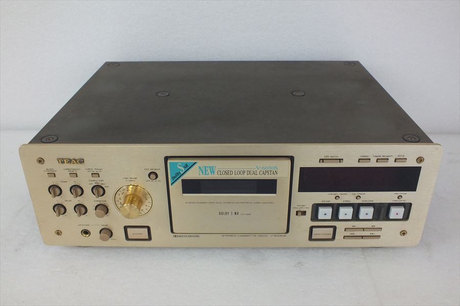 □TEAC ティアック V-6030S カセットデッキ ステレオ オーディオ機器