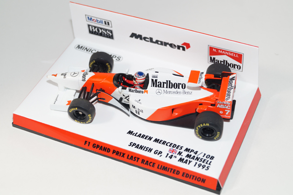 1⁄43 MP4⁄10 マクラーレン マンセル 0 メルセデス MERCEDES McLAREN