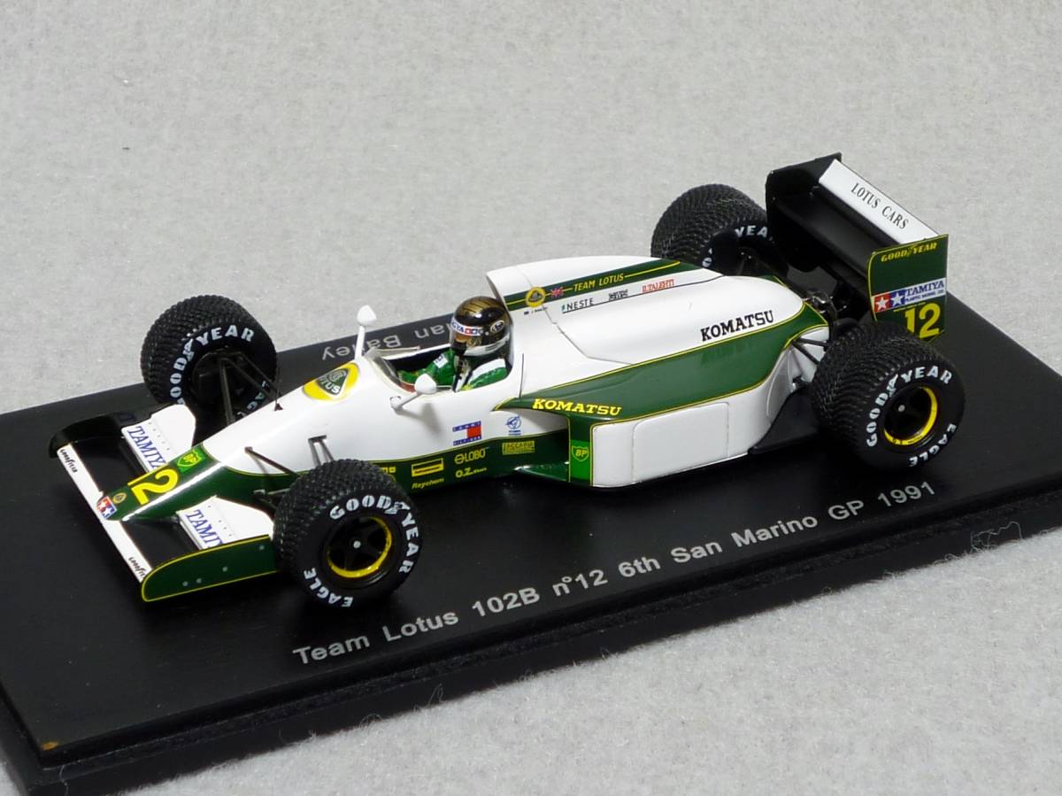 ロータス スパーク 102B 0 1⁄43 #12 1⁄43 F1 №11 1 サンマリノ