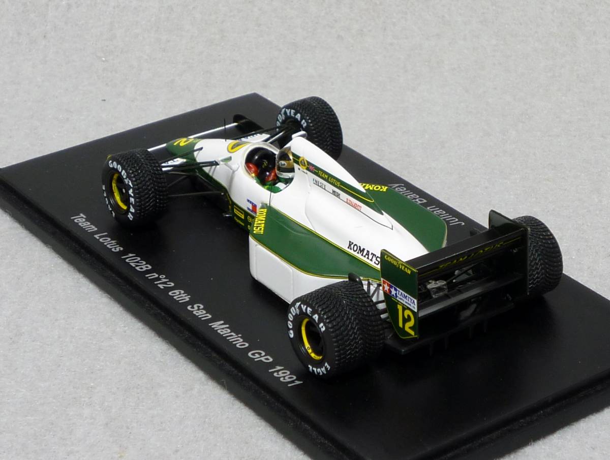 ロータス スパーク 102B 0 1⁄43 #12 1⁄43 F1 №11 1 サンマリノ