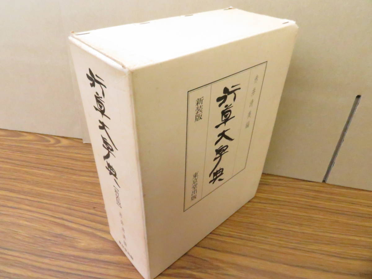 行草大字典［新装版］(赤井清美／東京堂出版) 行草大字典 新装版 赤井清美編 東京堂出版 行草大字典 新装版 赤井清美