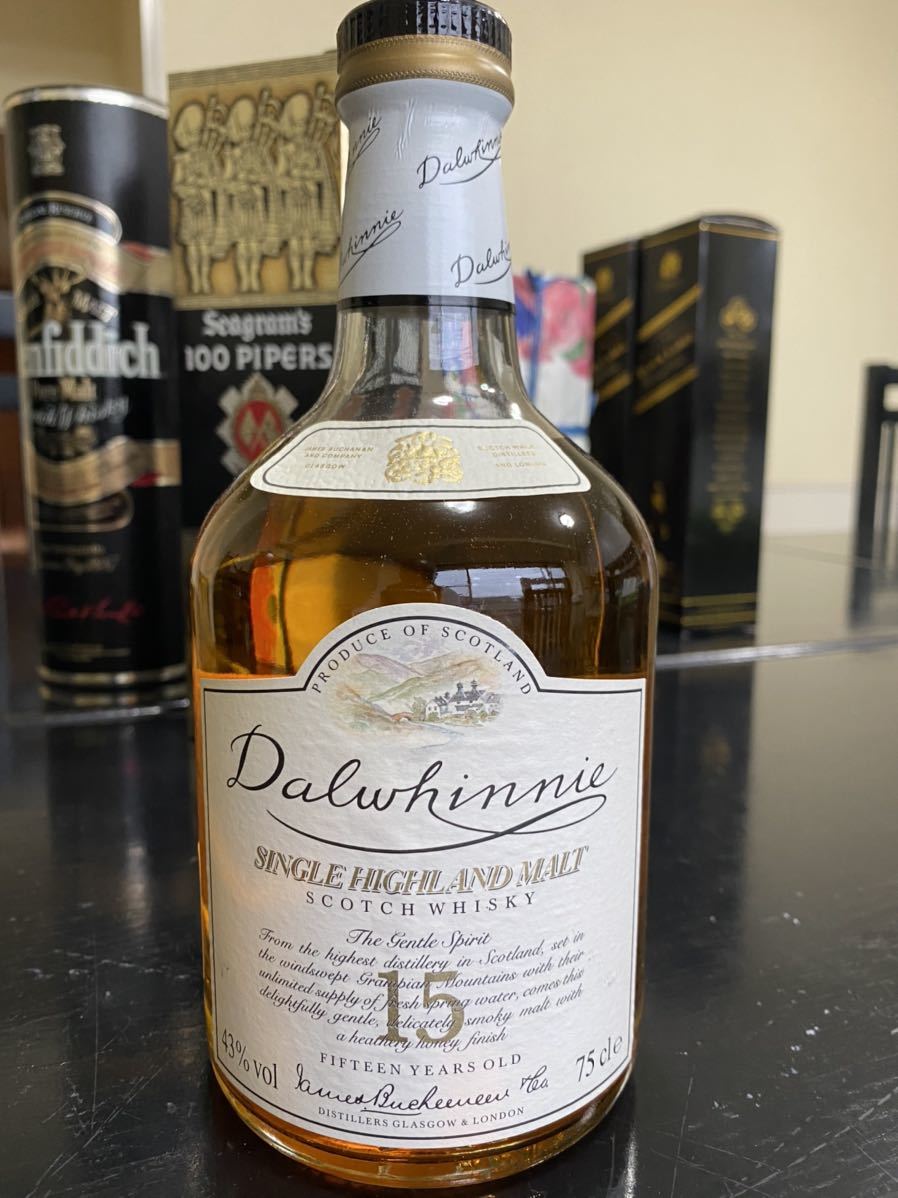 【SALE，定番】 よく読ん 入札を Dalwhinnie ダルウィニー 15年 ハイランド シングルモルト スコッチ ウイスキー 750ml 43% 未開栓(ハイランド)｜売買されたオークション情報、yahooの商品情報をアーカイブ公開 - シングルモルト
