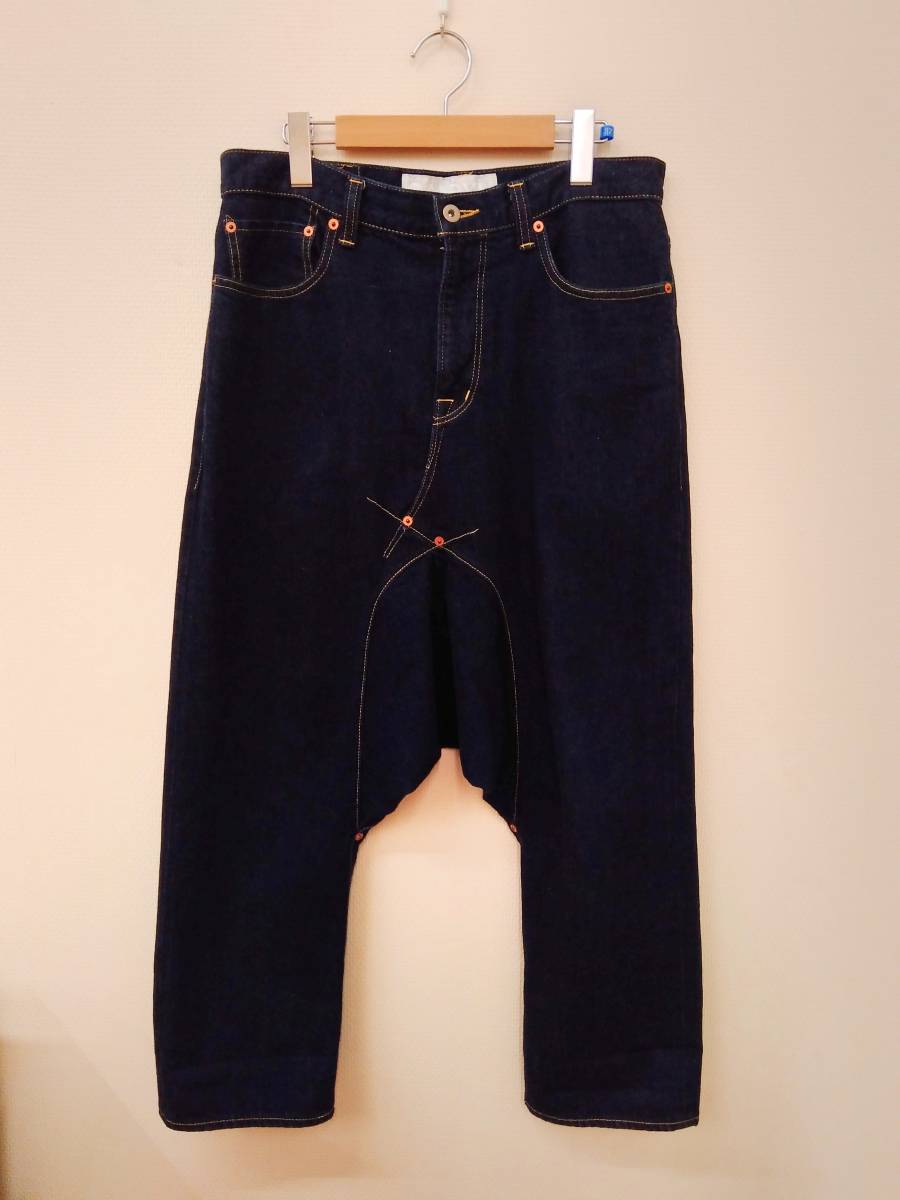 COMME DES GARCON/コムデギャルソン/GANRYU/サルエル/デニム/Mサイズ