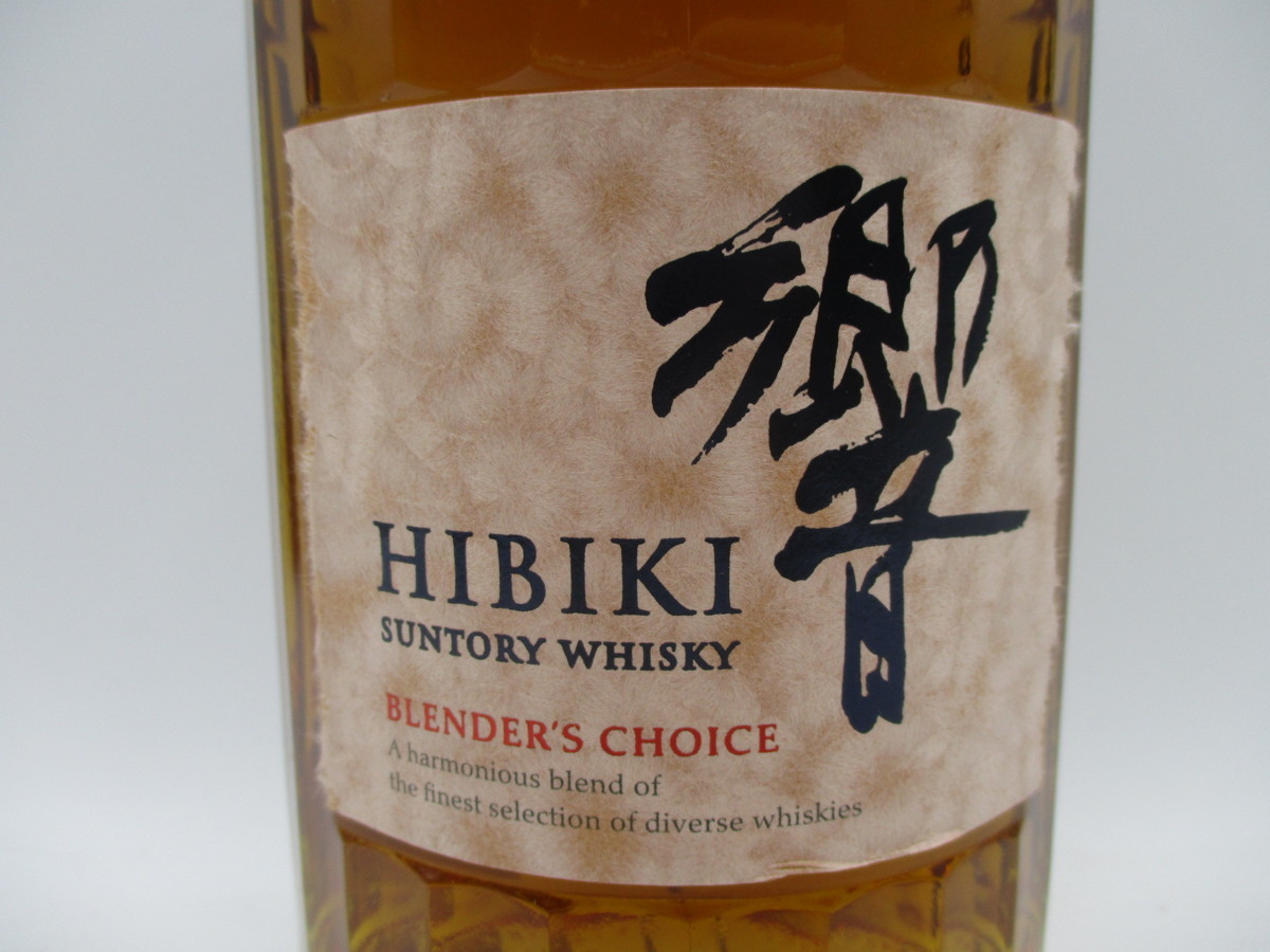 【同梱OK商品】SUNTORY WHISKY HIBIKI サントリー ウイスキー 響 ブレンダーズチョイス 700ml 43％ 古酒 未開栓 国産 X4888 #43 Hibiki HIBIKI サントリー 0 Years 古酒