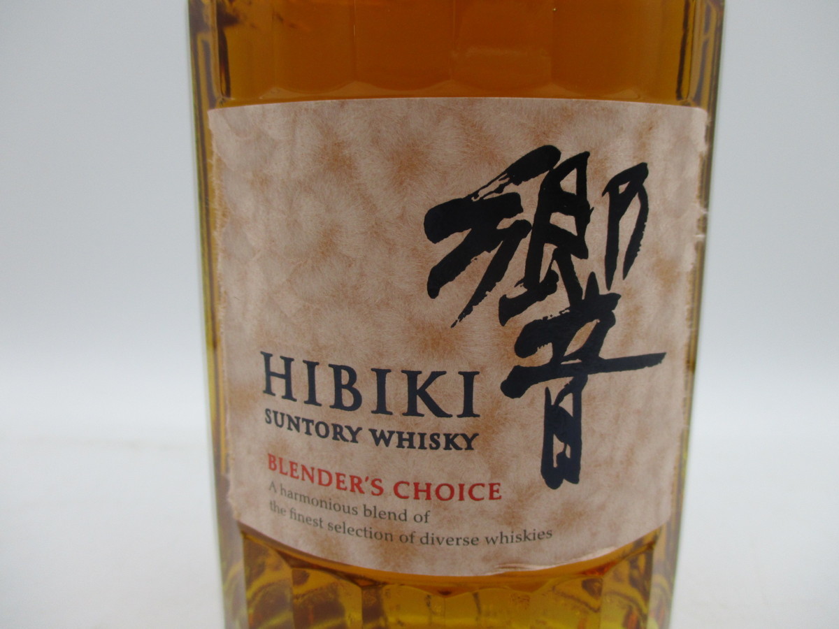 【同梱OK商品】SUNTORY WHISKY HIBIKI サントリー ウイスキー 響 ブレンダーズチョイス 700ml 43％ 古酒 未開栓 国産 X4888 #43 Hibiki HIBIKI サントリー 0 Years 古酒