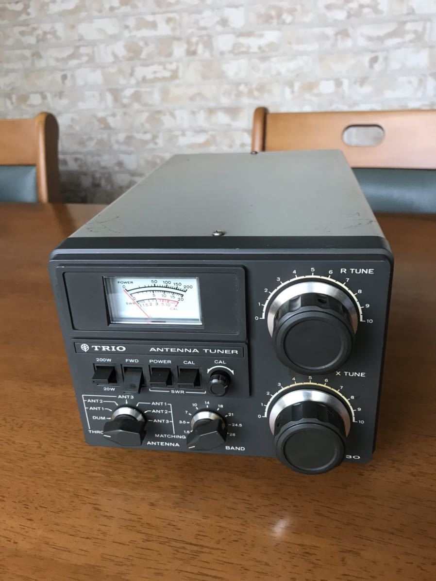 TRIO KENWOODアンテナチューナーAT-230ジャンク扱い AT-230 TRIO