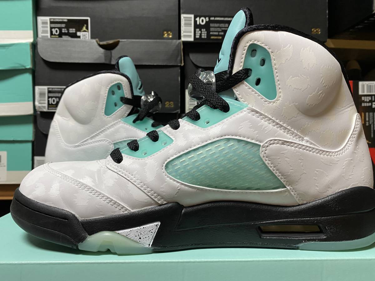 NIKE AIR JORDAN 5 RETRO SNGL DY ISLAND GREEN ナイキ ジョーダン 5 