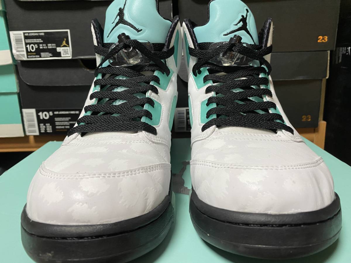 NIKE AIR JORDAN 5 RETRO SNGL DY ISLAND GREEN ナイキ ジョーダン 5 