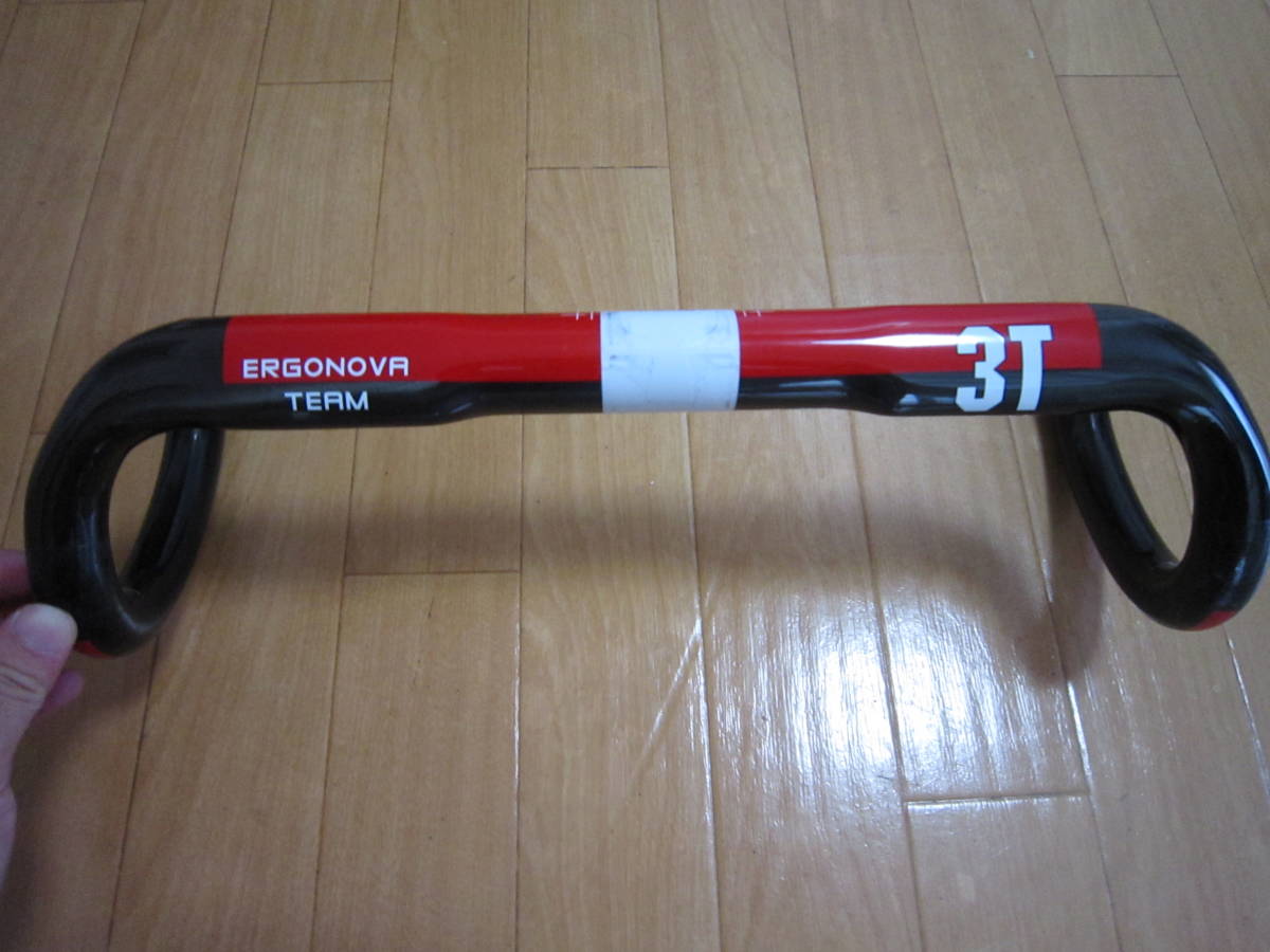 【2026，爆買い】 3T ERGONOVA team 400mm カーボン(ドロップハンドル)｜売買されたオークション情報、yahooの商品情報をアーカイブ公開 - オークファン ドロップハンドル