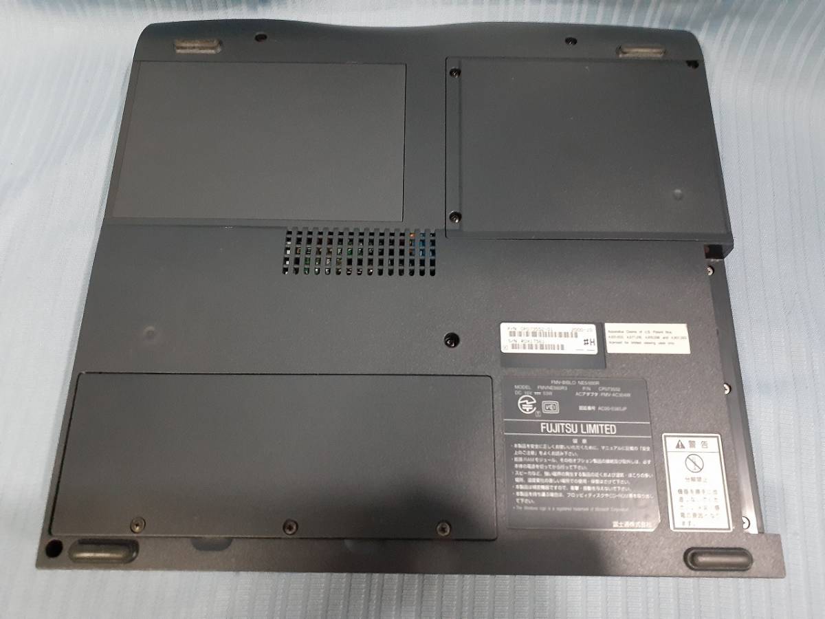 ♪♪送料無料！ジャンク ノートPC FUJITSU FMV-BIBLO NE5/600R BIOS