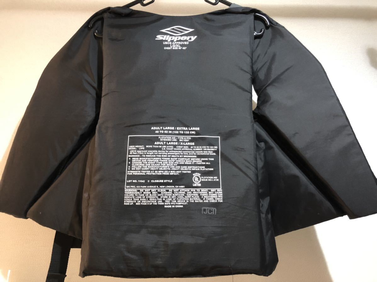 ライフジャケット slippery XL（サイズ（S&frasl;M&frasl;L）SS）（メンズライフジャケット｜ライフ JSP TOKAI ブランドから探す：SLIPPERY – スリップリー ライフジャケット（ライフジャケット｜マリン SLIPPERY - 大人用 ナイロン ライフジャケットの通販 メルカリ マリン