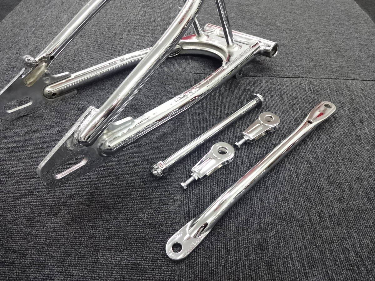 はな品です・:*+. 大阪魔人 RZ250 RZ350 スイングアーム メッキ後未使用品
