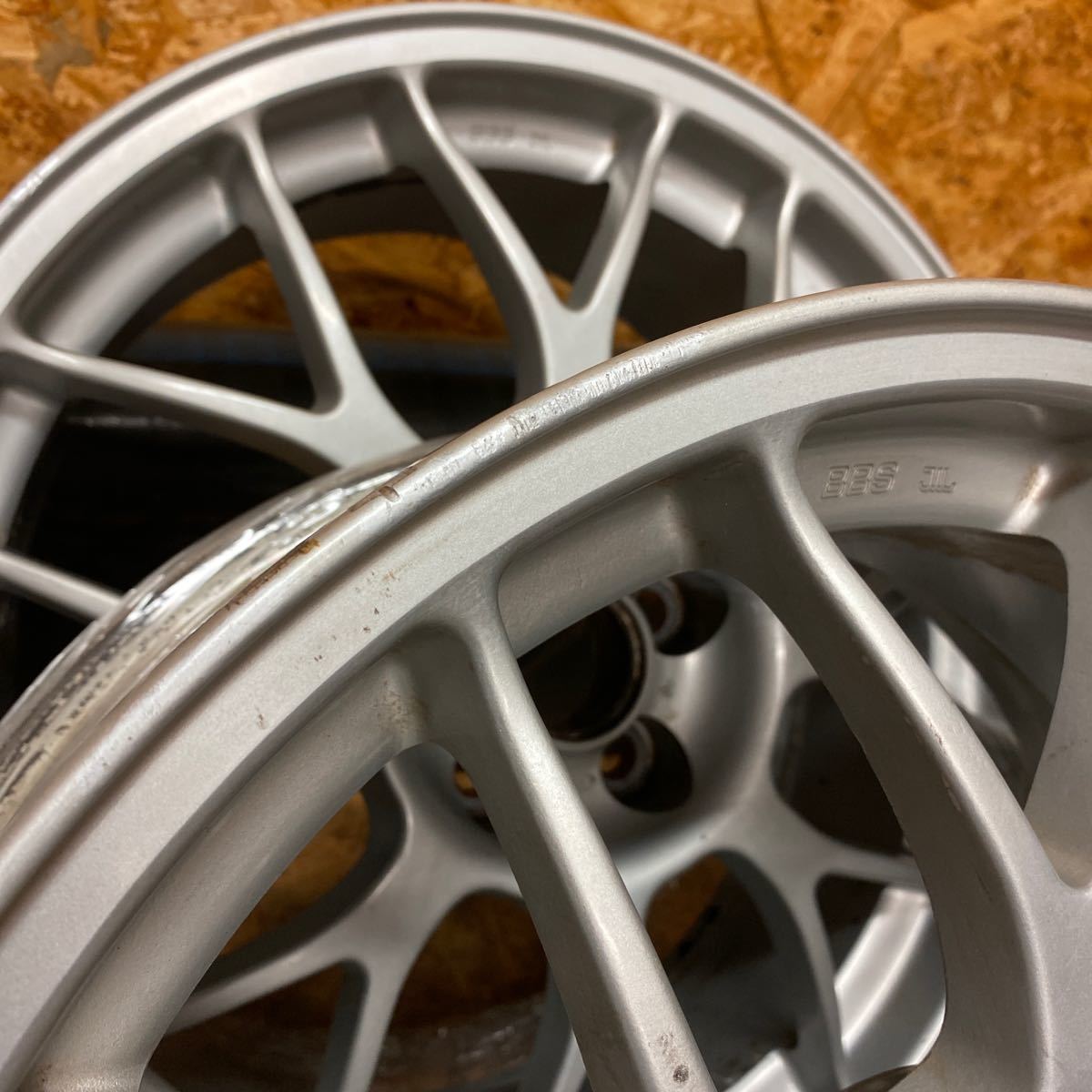 BBS 鍛造 2026年最新Yahoo!オークション 17インチ RF 7J+48 仕上げ済み!!