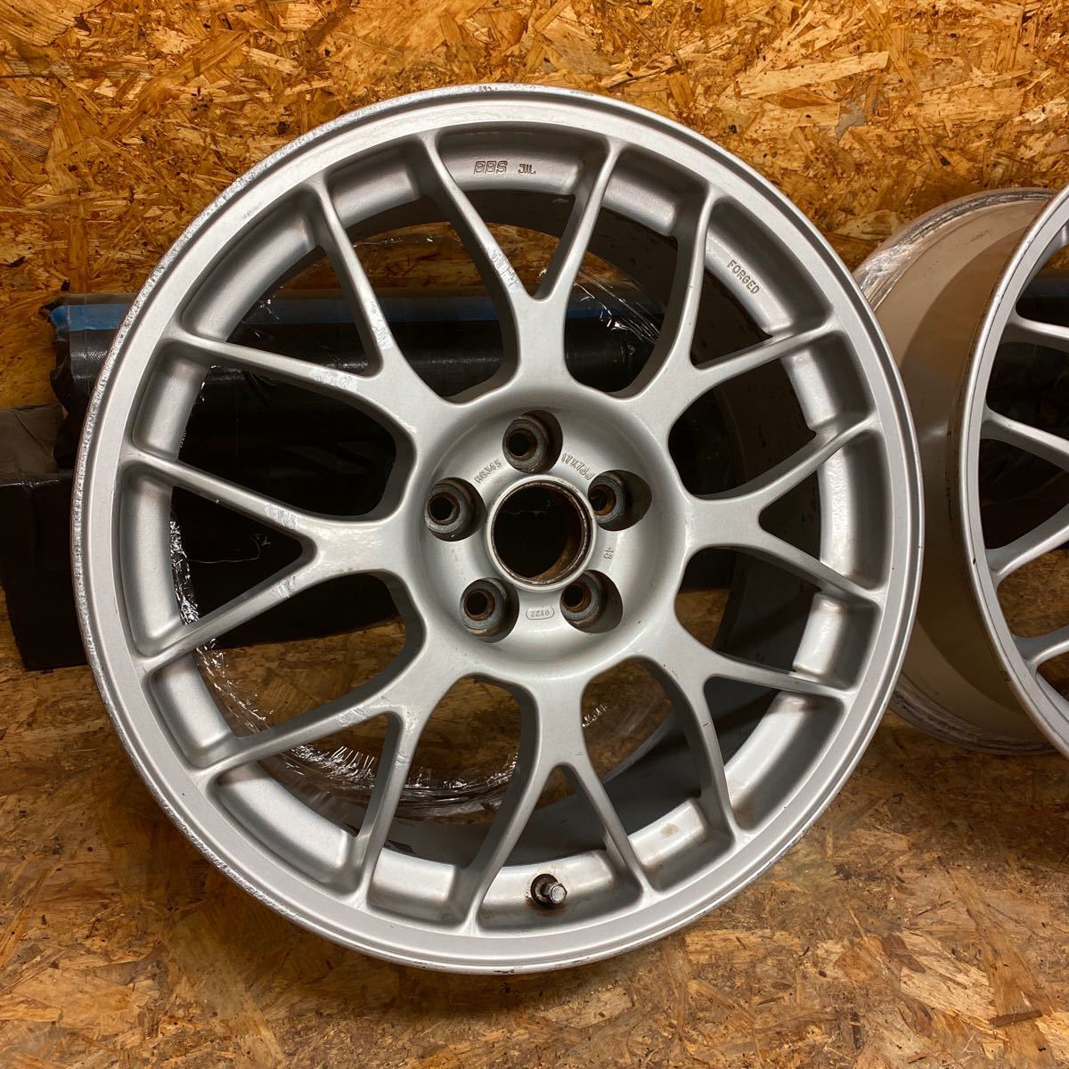 BBS 鍛造 2026年最新Yahoo!オークション 17インチ RF 7J+48 仕上げ済み!!