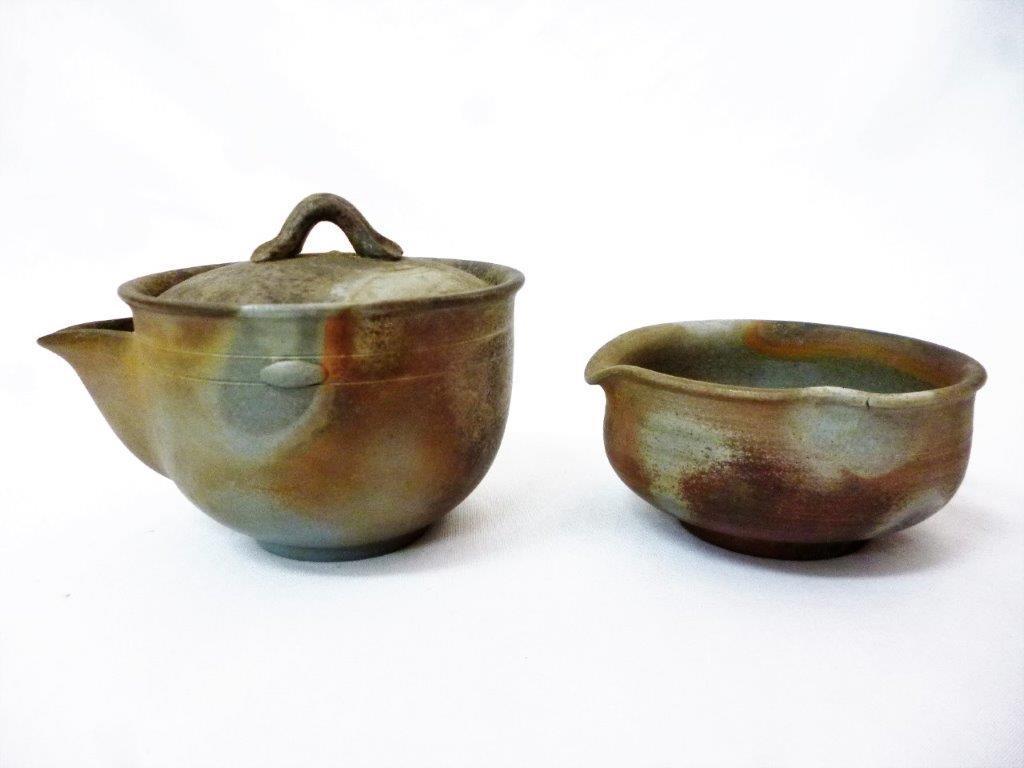 備前焼 木村陶峰 宝瓶 煎茶器揃 Yahoo!オークション - 煎茶器 湯冷まし