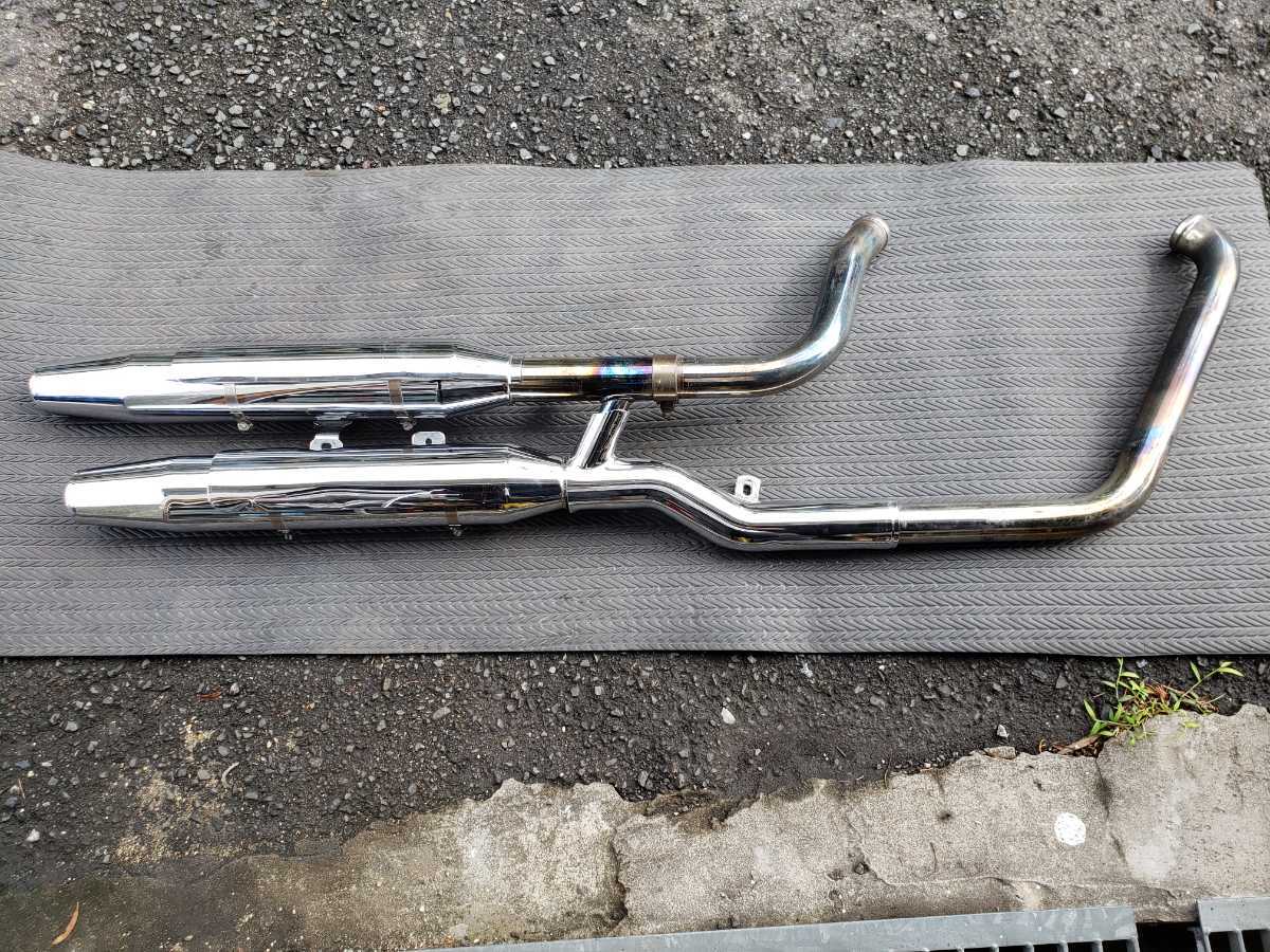 HOT，セール ハーレーFLSTF1450ファットボーイ純正マフラー 65894-00/65939-00 フルエキ/スリップオン/サイレンサー(ハーレーダビッドソン用)｜売買されたオークション情報、yahooの商品情報をアーカイブ公開 - ハーレーダビッドソン用