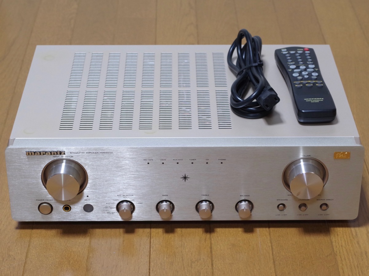 Marantz PM6100SA ver.2プリメインアンプ ジャンク Bランク】マランツ Marantz PM6100SA ver.2 プリメインアンプ @53656