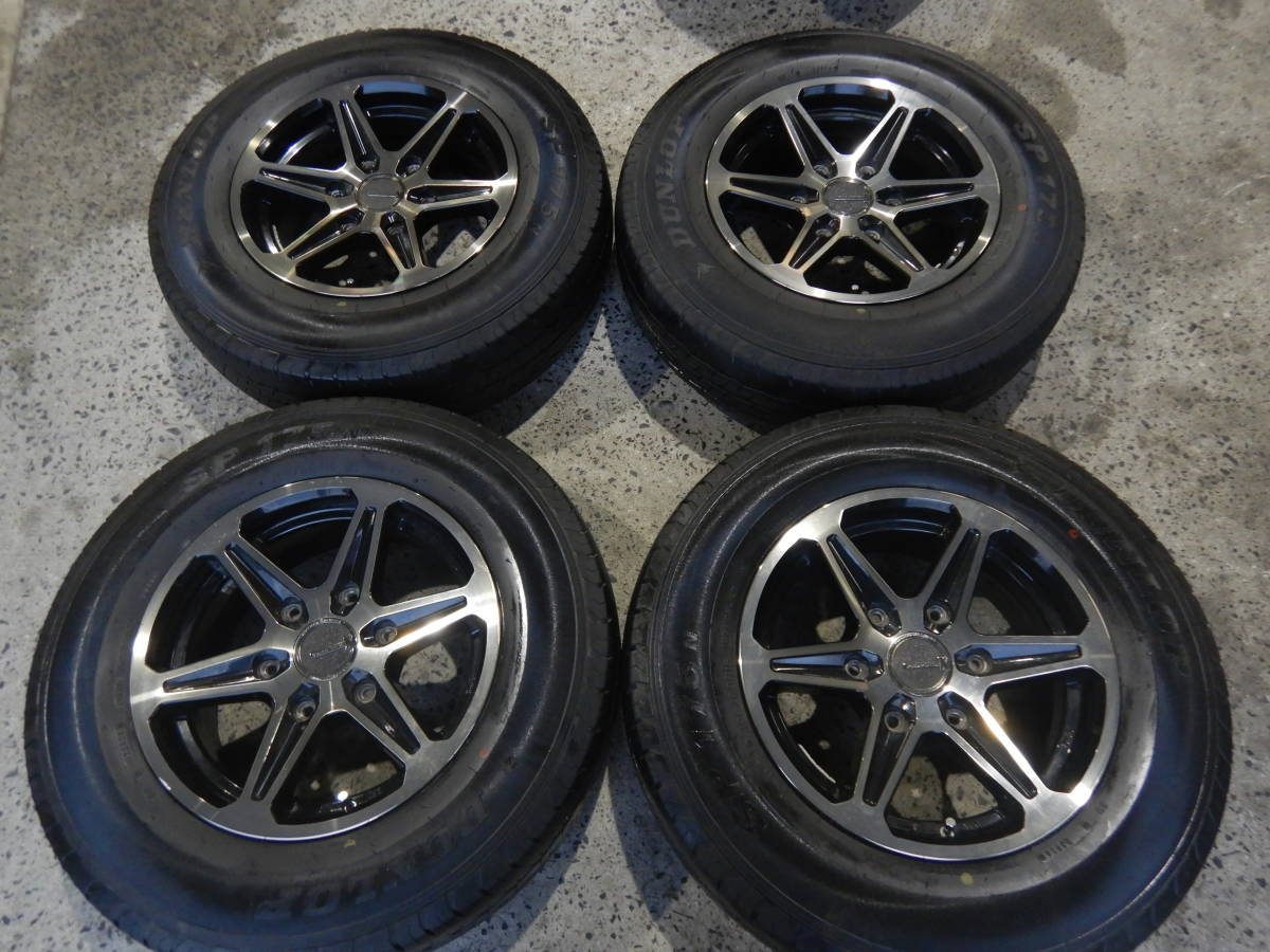 697F PRO POTOR X 15インチ 6J +33 6H-139.7 DL 195/80R15 16年