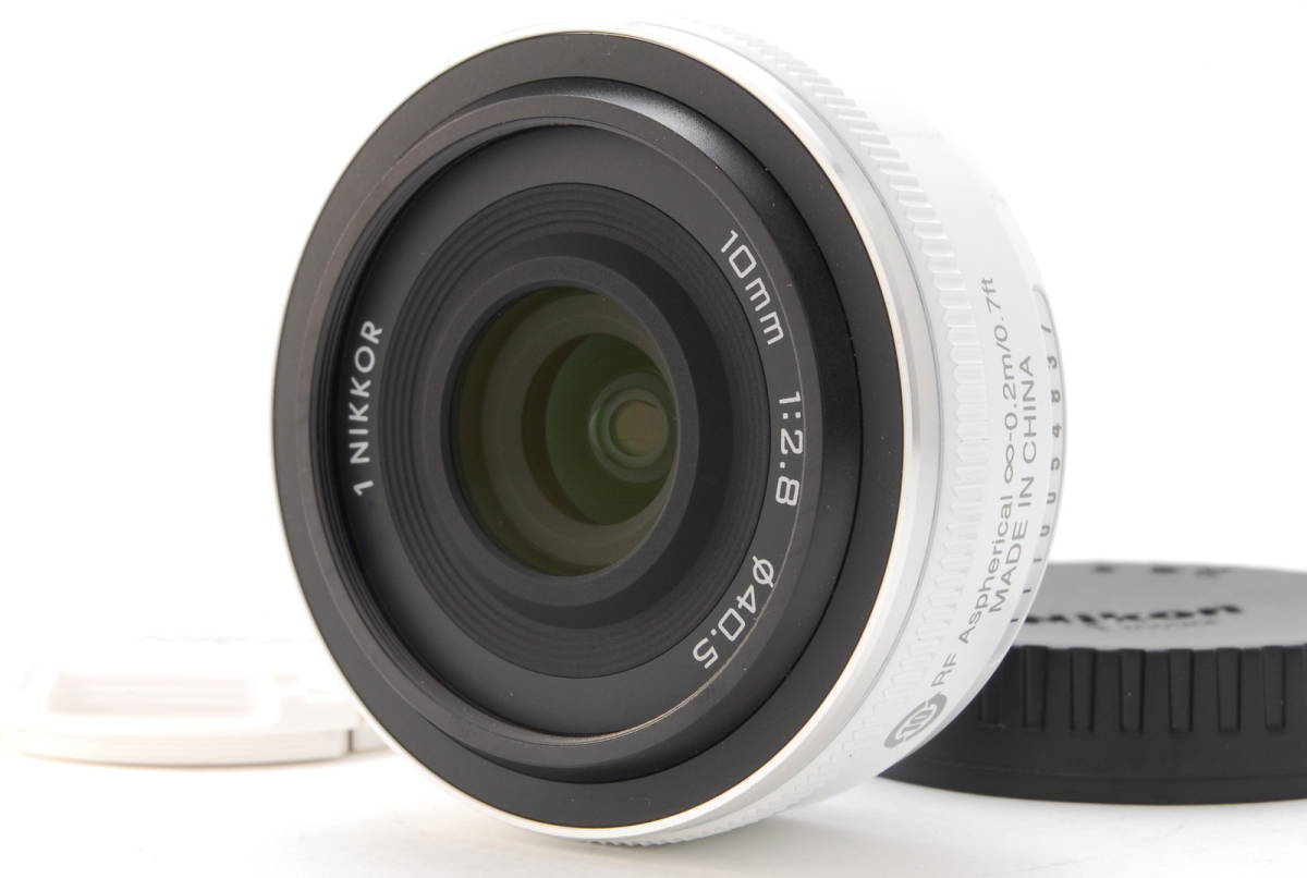 いつでもどこでも送料無料 [A品] Nikon 1 NIKKOR 10mm F2.8＊ホワイト