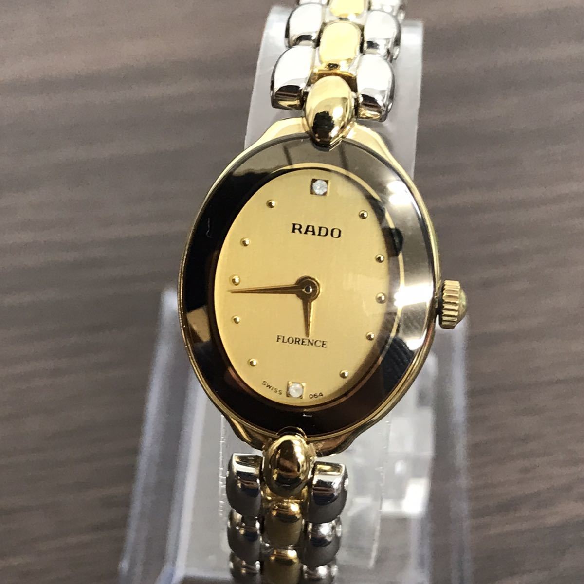 セール，定番人気 K68 1円スタ RADO/ラドー FLORENCE フローレンス 153.3650.2 レディース クォーツウォッチ(ラドー)｜売買されたオークション情報、yahooの商品情報をアーカイブ公開 - オークファン ラドー