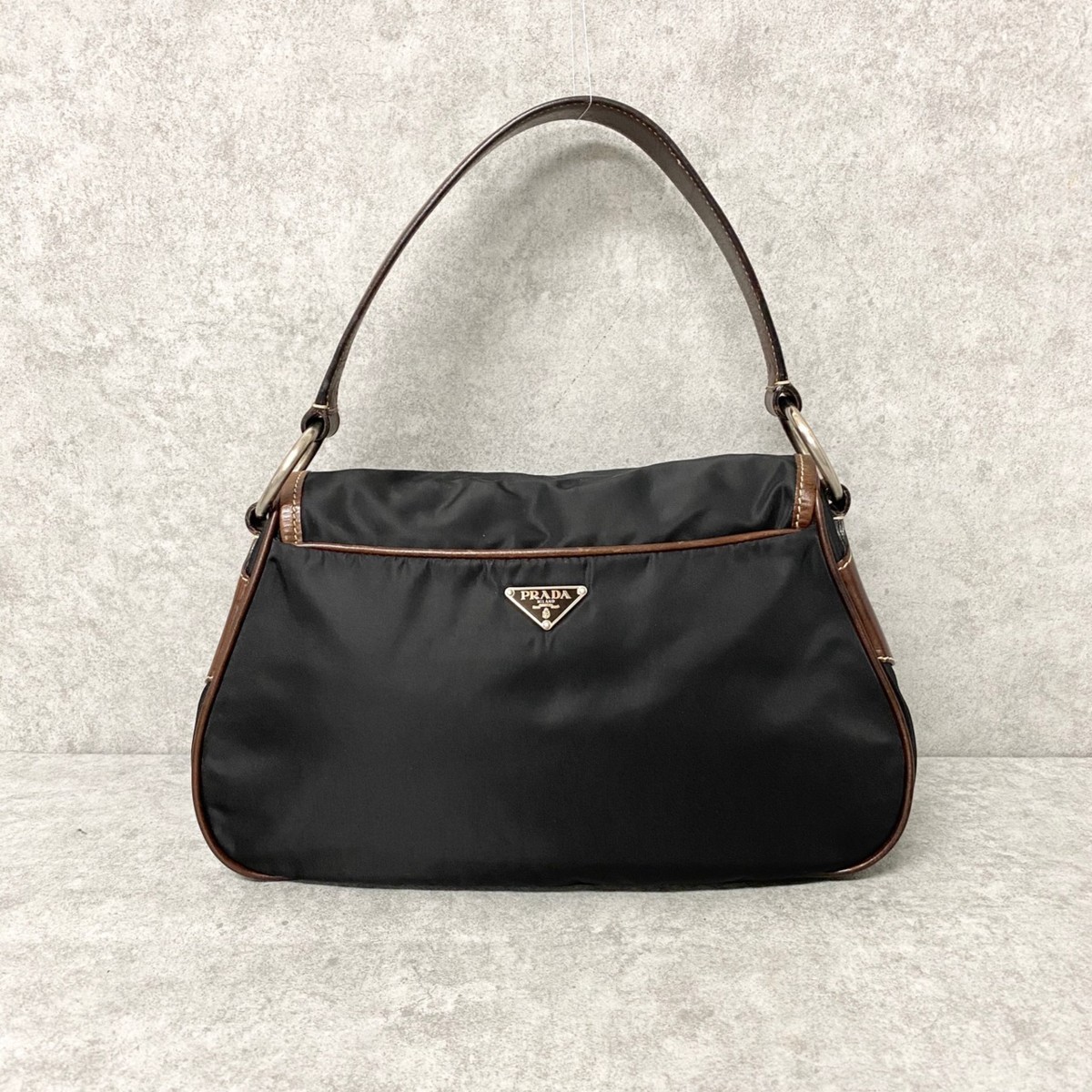プラダ PRADA 1円スタート PRADAプラダ 黒 - ギャランティカード付属 