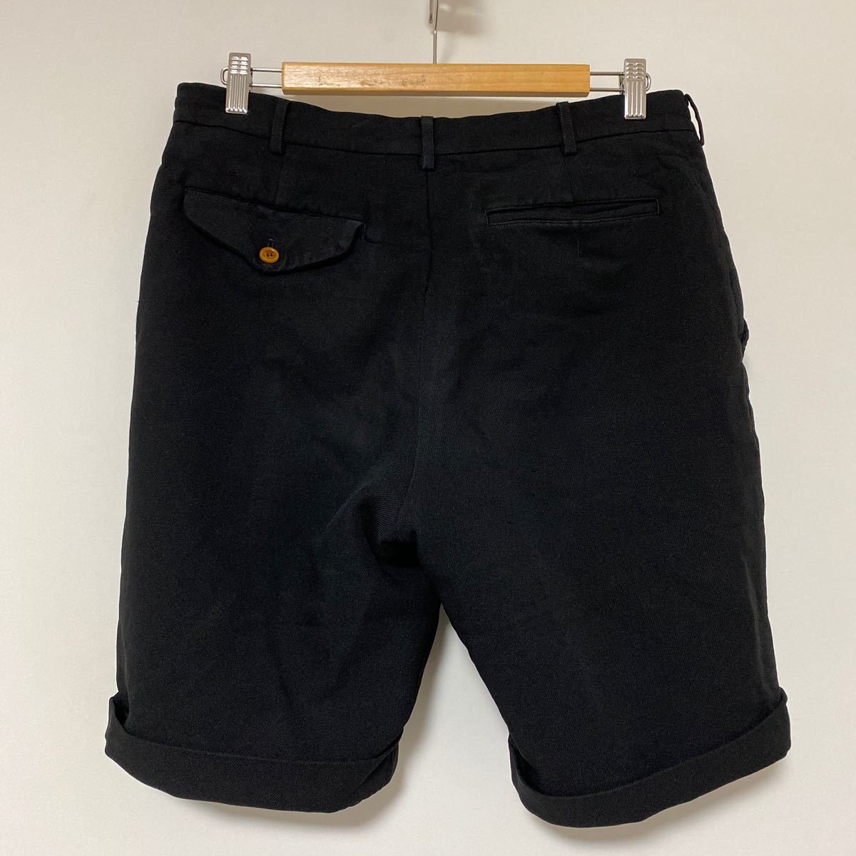 AD 2012 COMME des GARCONS HOMME PLUS ポリ 特殊 縮絨 加工 ショーツ 