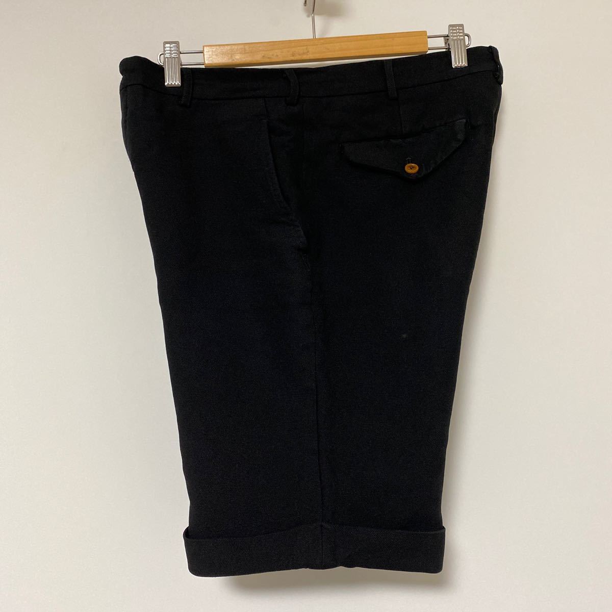 AD 2012 COMME des GARCONS HOMME PLUS ポリ 特殊 縮絨 加工 ショーツ 