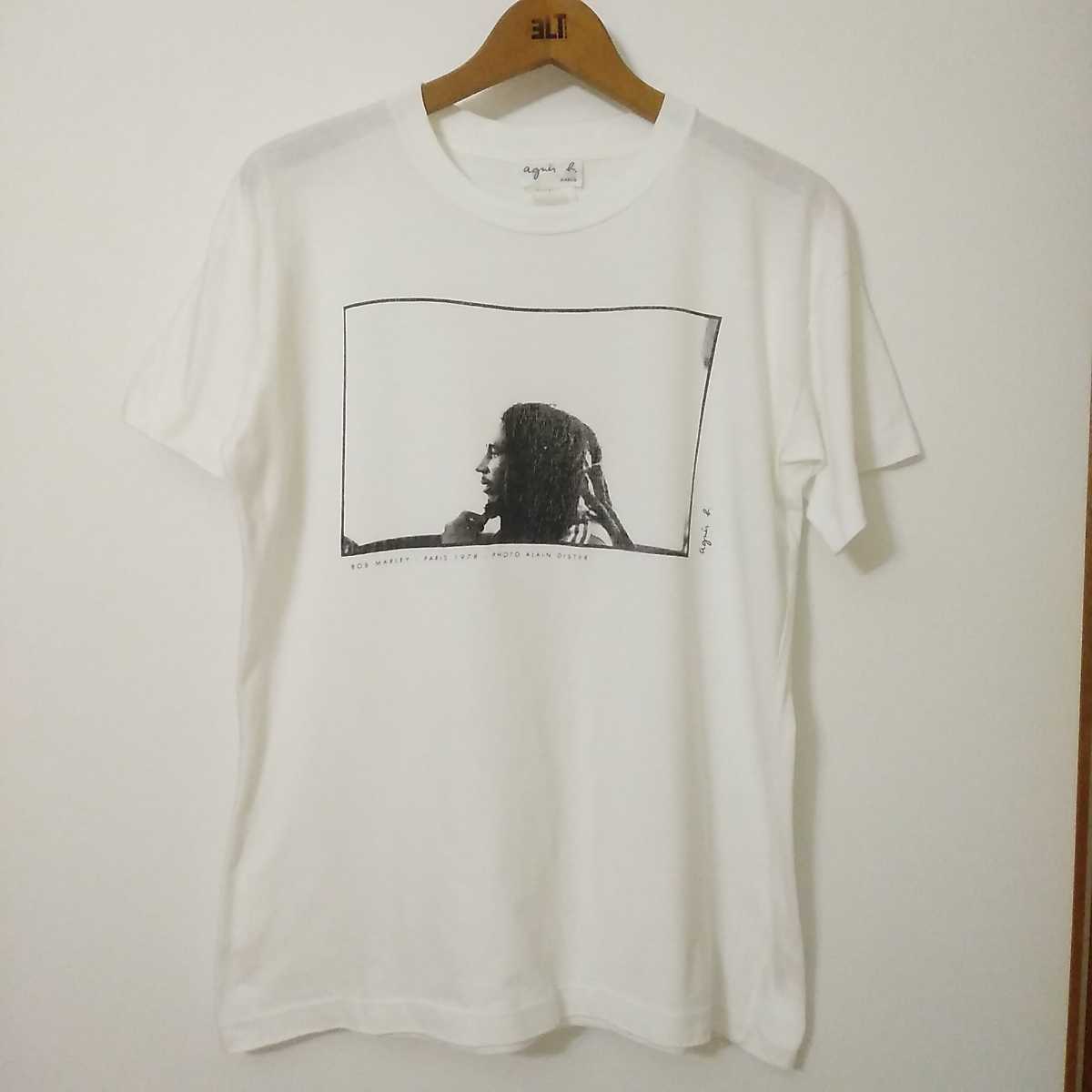 アニエスベー Bob ボブマーリー 90s marley “agnes b.” photo t-shirt 