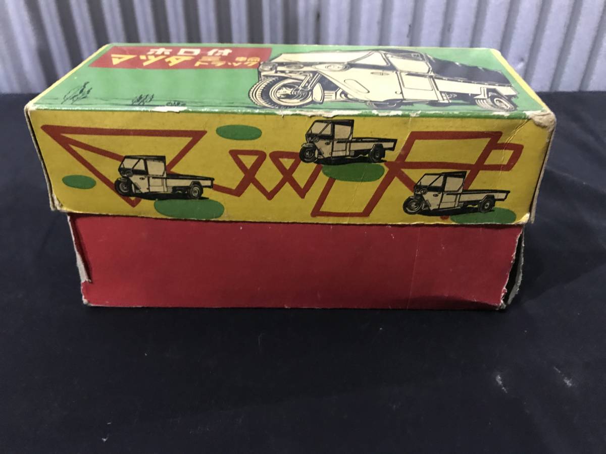  ★ホロ付き　マツダ三輪トラック　フィギュア　あかばこのじょうぶなビーシーのおもちゃ　60_2