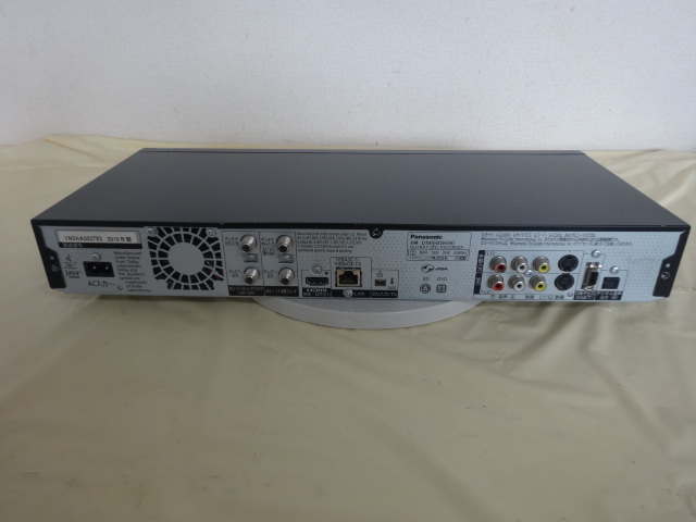 4117☆ 2010年製 Panasonic ブルーレイレコーダー DMR-BW690 Bcas