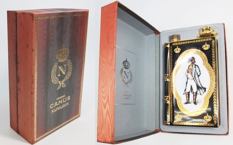 ZE448☆古酒☆CAMUS カミュ☆NAPOLEON☆ブック☆2本セット☆未開封