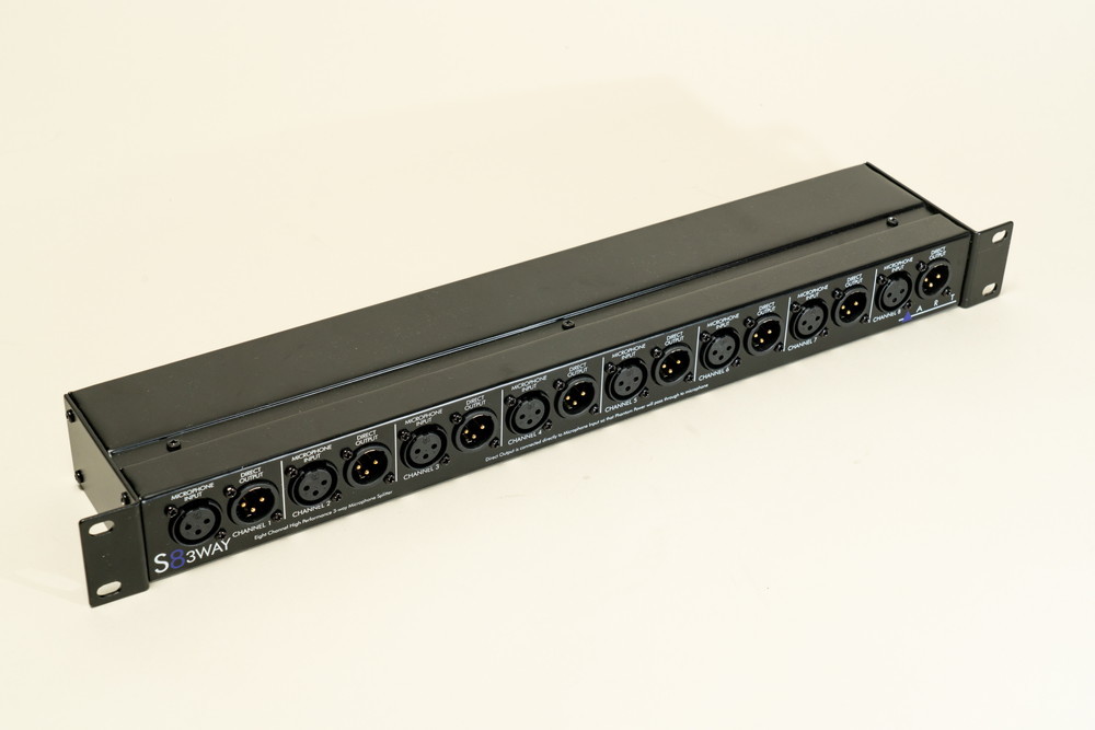 ART S8 3Way - 8ch マイクスプリッター 1 to 3分配（マニュアル付き
