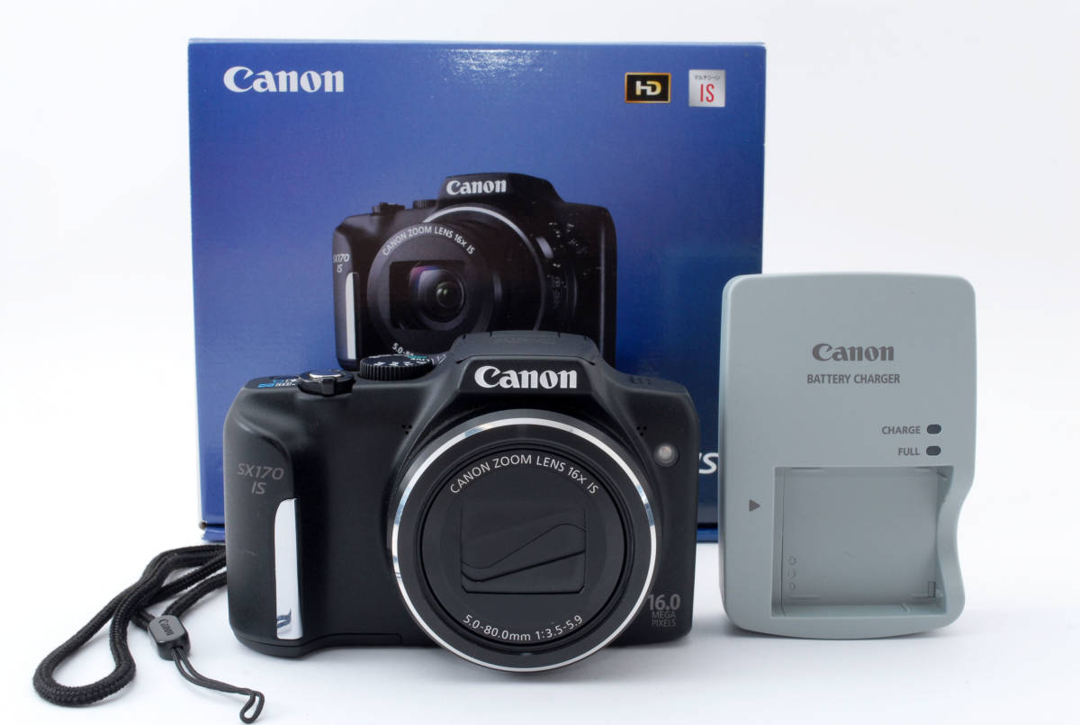 人気定番，100%新品】 Canon キヤノン PowerShot SX170 IS☆J190