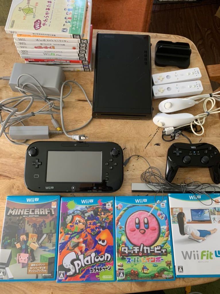 【SALE，人気】 wii u 32G セット ソフトその他色々付いてます(Wii U本体)｜売買されたオークション情報、yahooの商品情報をアーカイブ公開 - オークファン Wii U本体