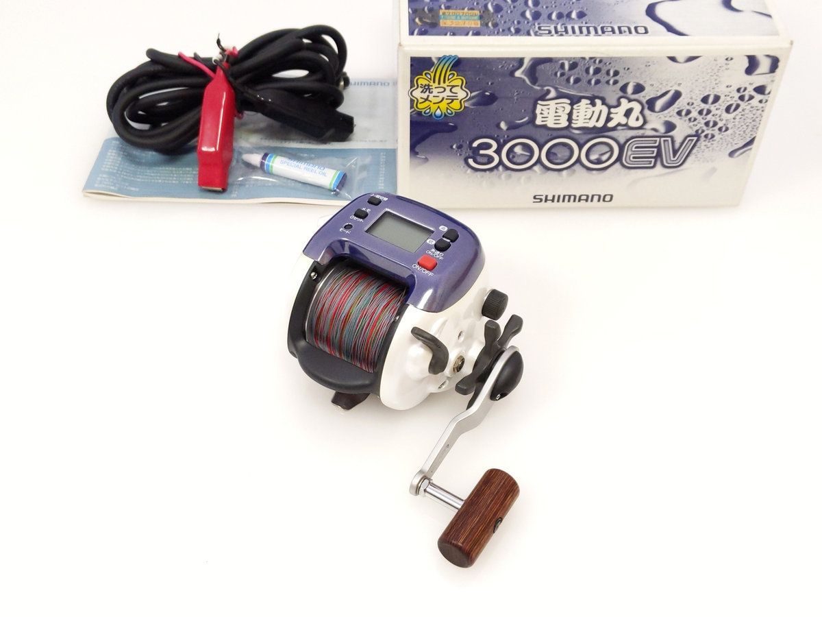  シマノ 99 電動丸 3000EV(シマノ)｜売買されたオークション情報、yahooの商品情報をアーカイブ公開 - オークファン 電動