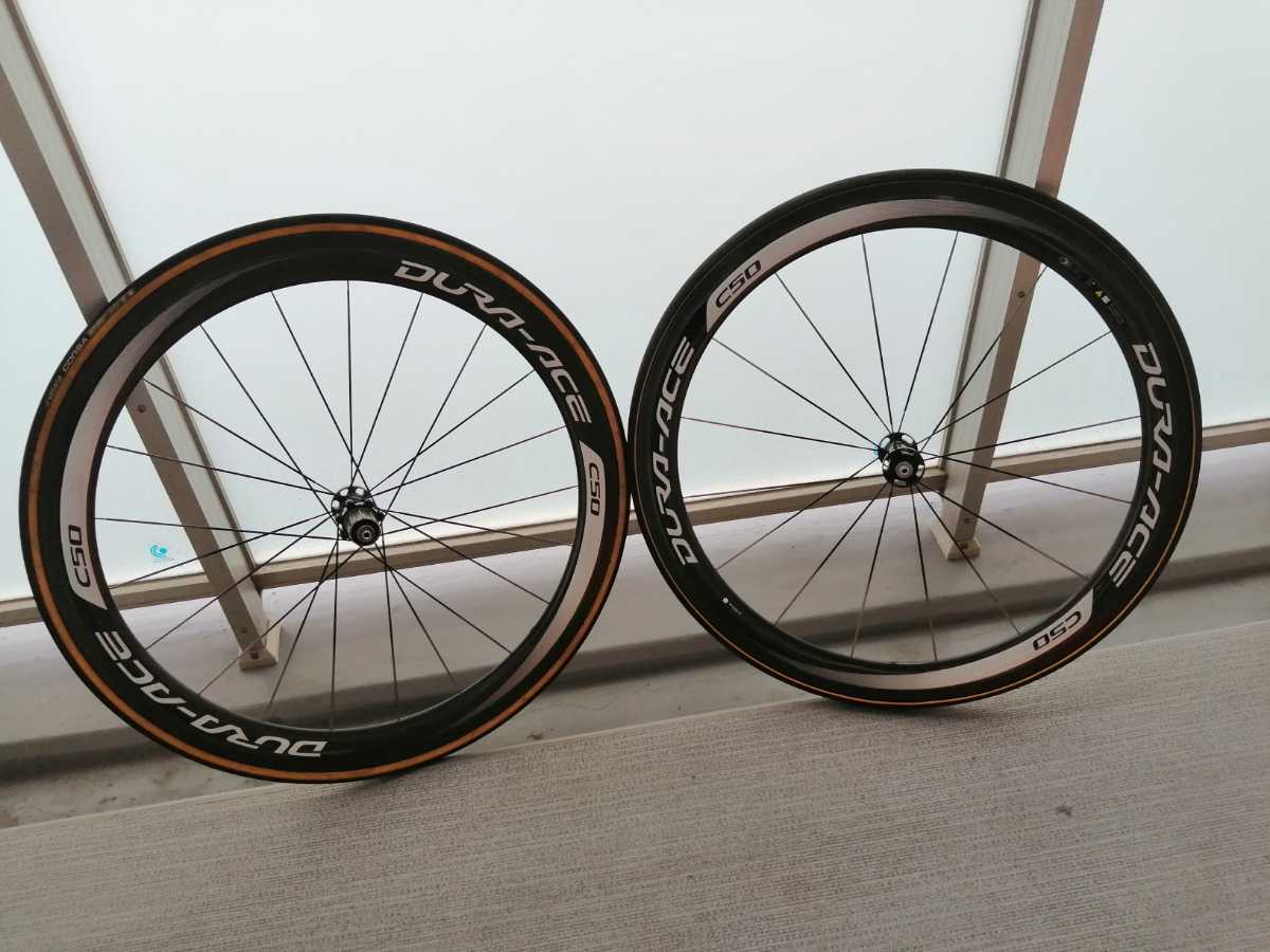 爆買い，大得価 SHIMANO WH-9000 C50 TU 前後セット