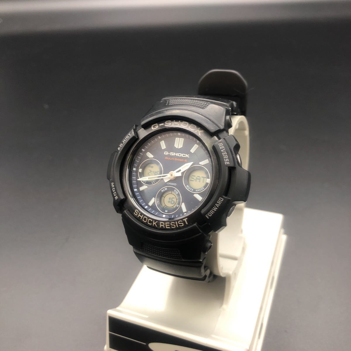 即決 CASIO カシオ G-SHOCK 腕時計 AWG-M100SB