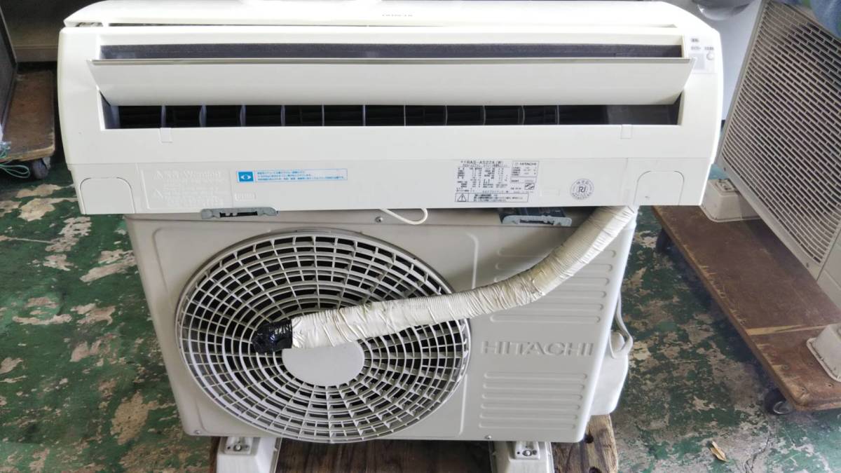 ルームエアコン 日立 北1051 RAS-AS22A 主に6畳 ： RAS-AJ22L-W 