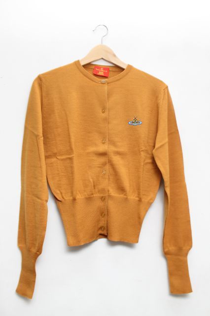 送料無料】カラーオーブ刺繍カーディガン Vivienne Westwood