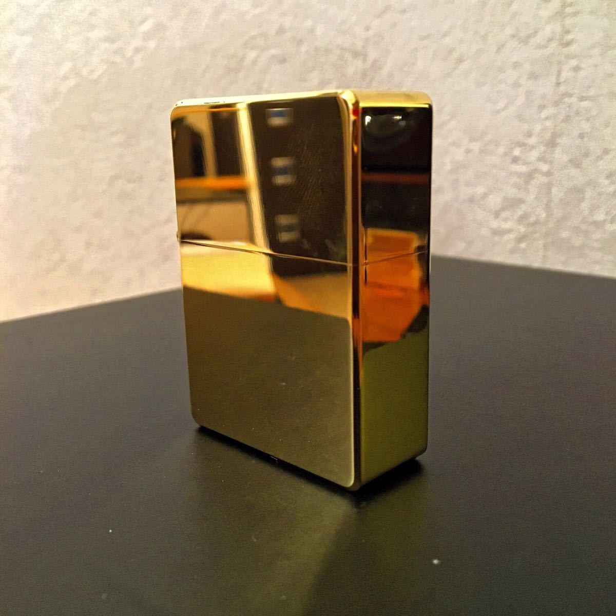 ジッポ界のロールスロイス 真鍮 オイルライター ハンドメイド