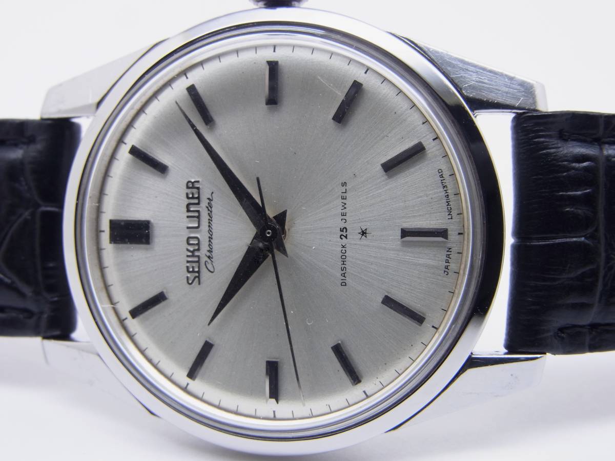 稼働】SEIKO LINER Chronometer 25 JEWELS 手巻