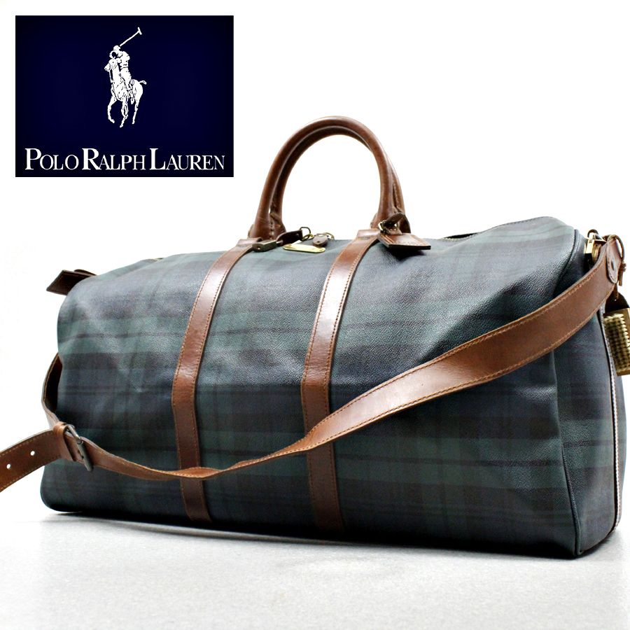 名品！美品 POLO RALPH LAUREN ラルフローレン 本革レザー使用