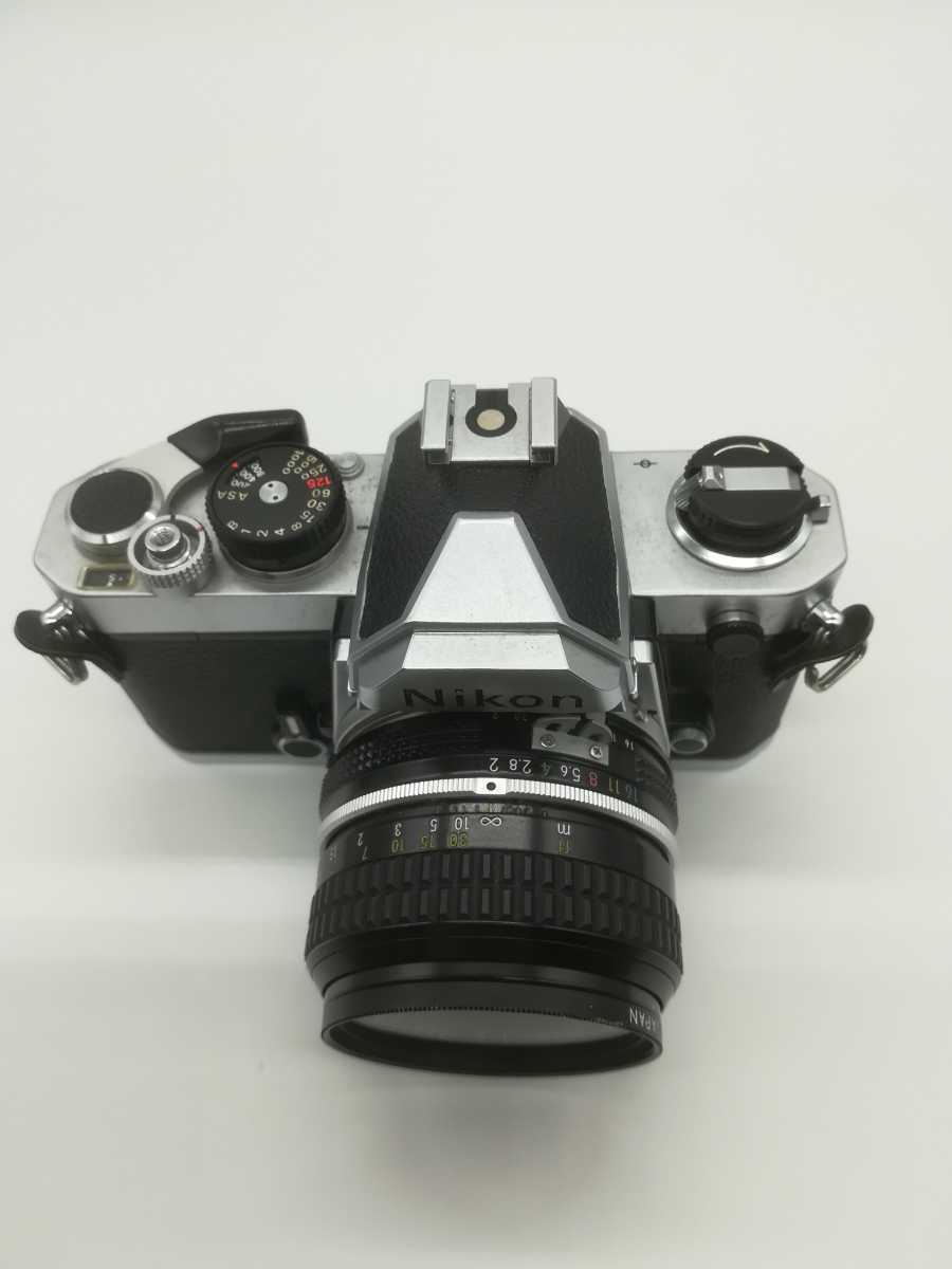 ニコン NIKON FM 一眼レフカメラ /NIKKOR 50㎜ 1：2