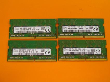 激安公式オンラインストア SKhynix NOTE用 4GB PC4-2133P(DDR4-17000