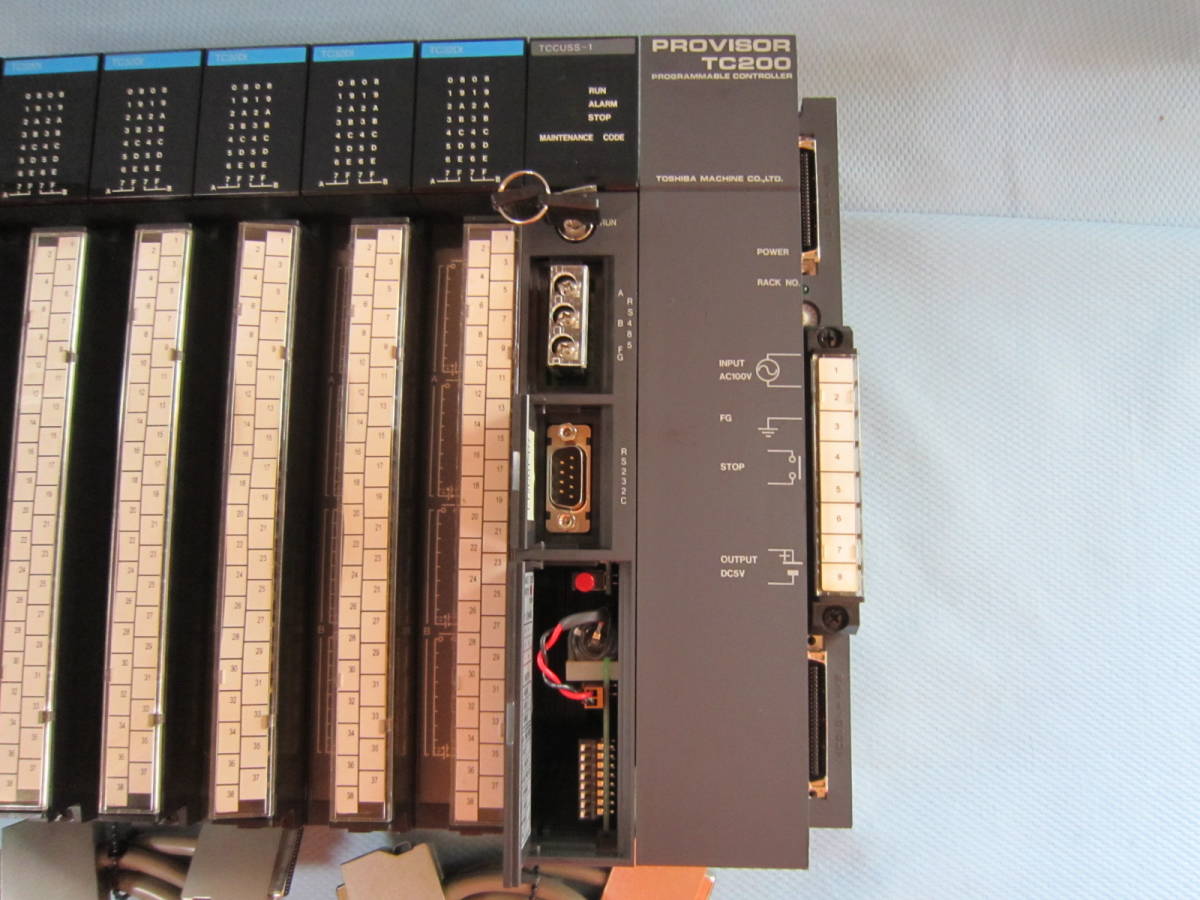 TOSHIBA PROVISOR TC200 PROGRAMMABLE CONTROLLERプログラマブルコントローラー